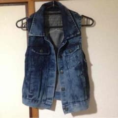 デニムベストのサムネイル