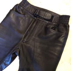 クシタニ日本製】レザーパンツ W76〜86㌢表示3L - メルカリ