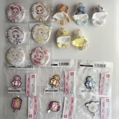 【新品】おジャ魔女どれみ　缶バッジ・ヘアクリップ・コスチュームチャームセットのサムネイル