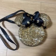 TOKYO DISNEY RESORT ミニー　ゴールド　スパンコールショルダーのサムネイル
