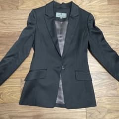 BLACK by moussy テーラードジャケット ブラックのサムネイル
