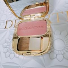 超美品❣️DOLCE&GABBANA ドルガバ チーク 300 ローズ柄♡ピンク