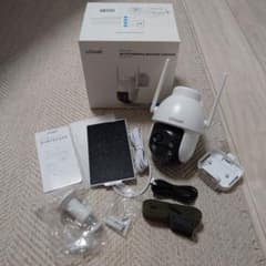 ieGeek 2K PTZ バッテリー式防犯カメラ ソーラーパネル付のサムネイル