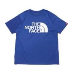 新品タグ付 THE NORTH FACE ノースフェイス 半袖Mサイズ ブルーのサムネイル