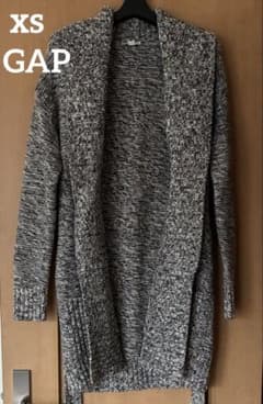 【GAP】ロングカーディガン ロングガウン 厚手生地カーディガン