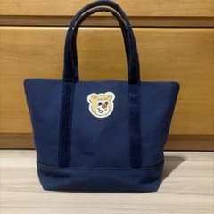 FEILER LOVERARY オールドテディ トートバッグ ネイビー - メルカリ