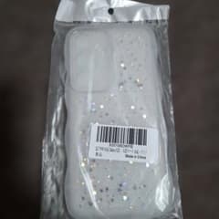 Galaxy S25用ケース 星柄 ラメ クリアのサムネイル