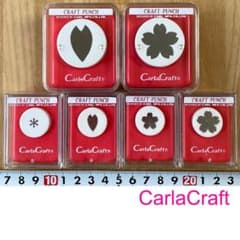 벚꽃 사쿠라 꽃잎 꽃잎 꽃 심 페탈 6S 칼라 크래프트 펀치 본체 마 세트 신품 미사용