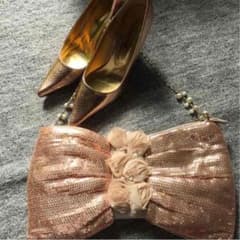 パーティー用パンプスとバックのサムネイル