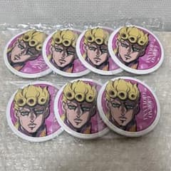 ジョジョの奇妙な冒険 第五部 黄金の風 缶バッジ セガ限定 ジョルノ 7