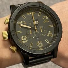 Nixon 51-30クロノ　マットブラックのサムネイル