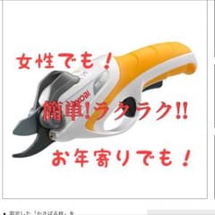 BSH-120 充電式剪定ばさみ    リョービ(RYOBI)のサムネイル