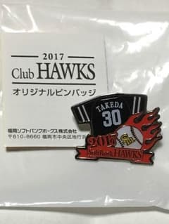 ソフトバンクホークス ビジターピンバッジ#30のサムネイル