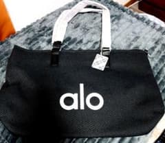 alo トートバッグ ブラックのサムネイル
