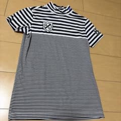 PEARLY GATES 半袖シャツ ボーダー 0のサムネイル