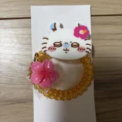 【モモンガ】コイルヘアゴム　シーサーのおみやげさんのサムネイル