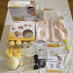 メデラ　スイング　マキシ　搾乳機ブラ　セット売りのサムネイル
