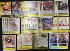 ワンピースカード　空島　黄色ルフィーデッキパーツのサムネイル