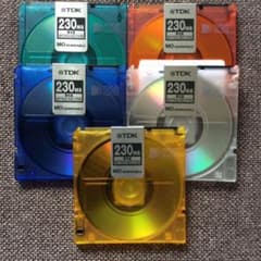 MOディスク 230MB ５枚のサムネイル