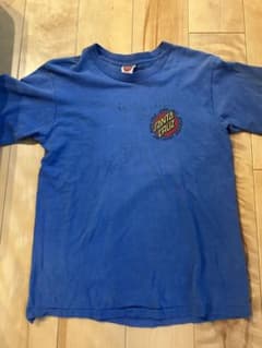 80s. SANTA CRUZ ロゴ Tシャツ 青 80s. SANTA CRUZ ロゴ Tシャツ 青 - メルカリ