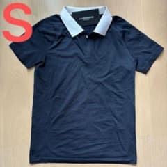 【新品】J.LINDEBERG ゴルフレディース 半袖ポロシャツ ネイビー