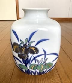 骨董品　有田焼　琥山　花瓶　壺　置物 有田焼】琥山 花瓶 花器 壺 - メルカリ