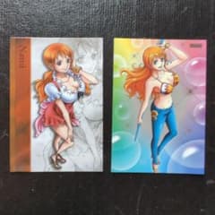 ワンピース ウエハース カード 開封後即スリーブ品 ナミ - メルカリ