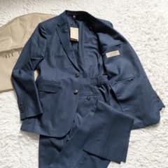 新品■バーバリー　現行　スーツセットアップ　裏地なし　サイドベンツ　50 新品□バーバリー 現行 スーツセットアップ 裏地なし サイドベンツ 50