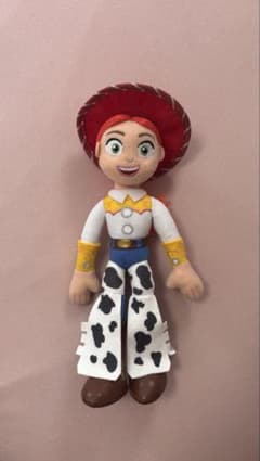 디즈니 토이 스토리 제시 봉제인형 카우보이 모자 첨부