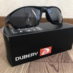 偏光サングラス uv400 のブラックのサムネイル