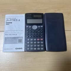CASIO fx-375ES A 電卓 取扱説明書付きのサムネイル