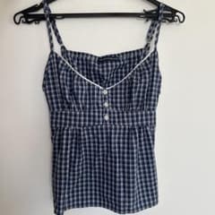 Brandy Melville チェック柄キャミソールのサムネイル