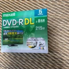 maxell DVD-R DL 型番DRD215WPE.5Sのサムネイル