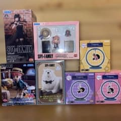 SPY×FAMILY 피규어 7점 세트 요르 아냐 본드 정리 판매