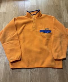 patagonia snap t 90'sマンゴーカラー美品のサムネイル
