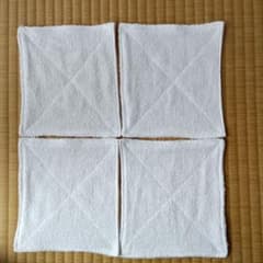 ミニ雑巾ハンドメイド4枚セット - メルカリ