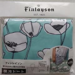 水色系★フィンレイソン☆保冷トート エコバッグ　セブン&アイのサムネイル