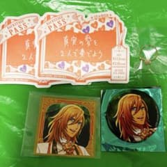 レン】うたプリ ASSDMS 5点。缶バッジ バクステパス リング ステッカー