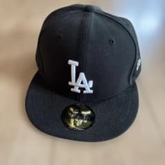 New Era LA Dodgers 59FIFTY キャップ ブラックのサムネイル