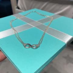 Tiffany ティファニー ネックレス インフィニティ 廃盤モデル - メルカリ