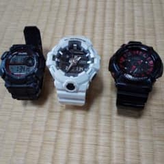 超お得❗️早い者勝ち‼️CASIO G-SHOCK等３本セットのサムネイル