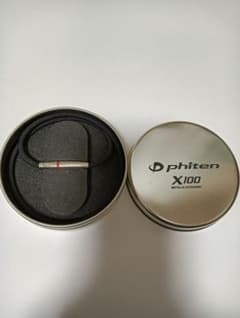 ファイテン RAKUWA phiten X100 　リーシュモデル　シルバーのサムネイル