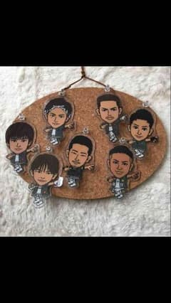 BP会場限定ガチャ クリアチャーム7人セットのサムネイル