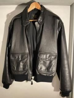 【美品】Avirex a-2 フライトジャケット　blackのサムネイル