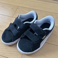 Ha様専用　PUMA ブラック スニーカー 17cmのサムネイル
