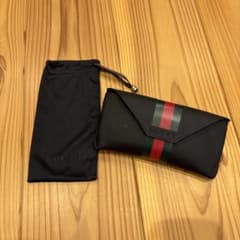 GUCCI メガネケース ブラックのサムネイル
