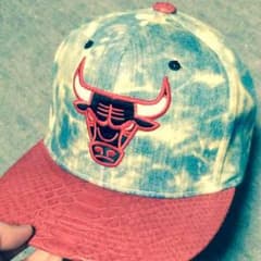 Chicago bulls justdon風 customcap！のサムネイル