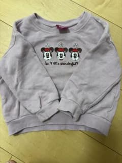 Disney ミッキー刺繍 トレーナー 95のサムネイル
