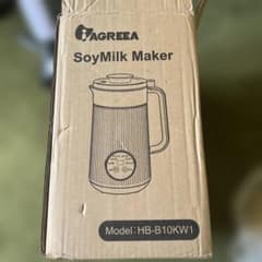 AGREEA SoyMilk Maker HB-B10KW1のサムネイル