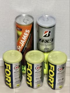 未開封テニスボール 5缶セット DUNLOP FORT St.JAMES NX1 - メルカリ